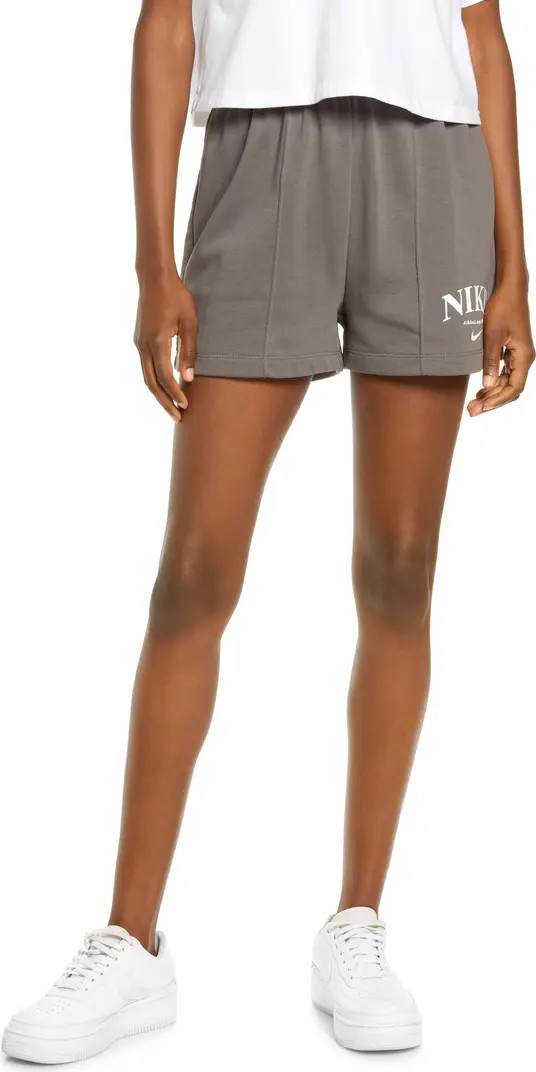 Seamed Cotton Blend Sweat Shorts | Nordstrom