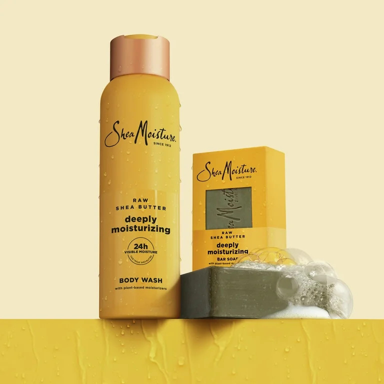 SheaMoisture Moisturizing Body Wash for Women Raw Shea Butter for Dry Skin, 18 oz - Walmart.com | Walmart (US)