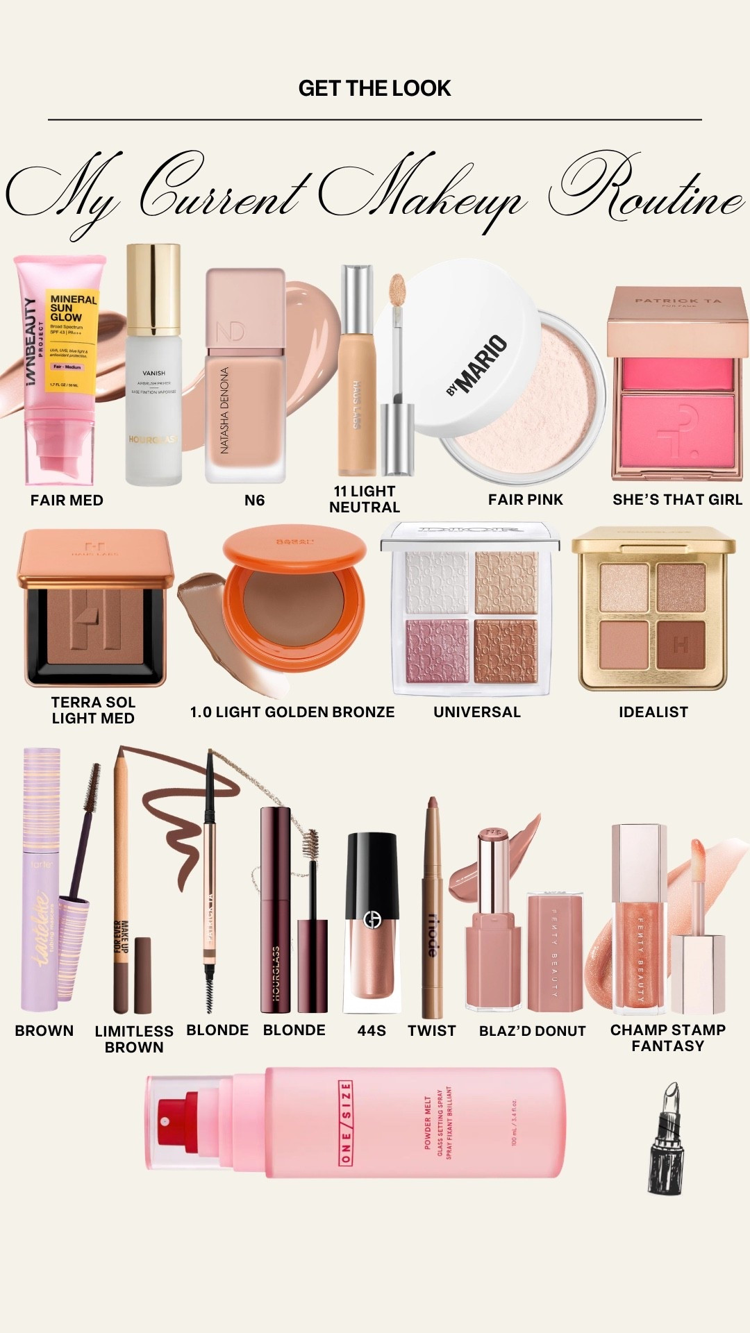 The Sephora Savings Event is here! Use code SPRINGSALE to get anywhere from 10-20% savings on your purchase and 30% of Sephora Collection items! They have great same day options like buy online, pick up in store or opt for same day delivery with code FREETODAY on orders $75+ from 4/14-4/17! @sephora #sephorapartner

Shades:
SPF - fair medium
Liquid foundation - N6
Concealer - 11 light neutral 
Setting powder - fair pink 
Blush - she’s that girl
Face palette - universal 
Bronzer - 1.0 light golden bronze 
Powder bronzer - terra sol light med
Powder eyeshadow - idealist
Liquid Eyeshadow - 44s
Mascara - brown
Eye pencil - limitless brown 
Brown pencil & gel - blonde
Gloss - champ stamp fantasy
Lip liner/stain - twist
Lip stick  - blaz’d donut

#kathleenpost

Current makeup faves, beauty faves, lip combo, eye combo, full face makeup, everyday wear makeup

#LTKselfcare #LTKBeauty #LTKgrwm