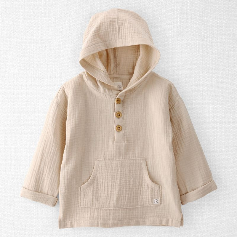 Organic Cotton Gauze Pullover | Carter's