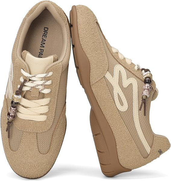 DREAM PAIRS Women's Retro Platform Sneakers Walking Shoes | Amazon (US)