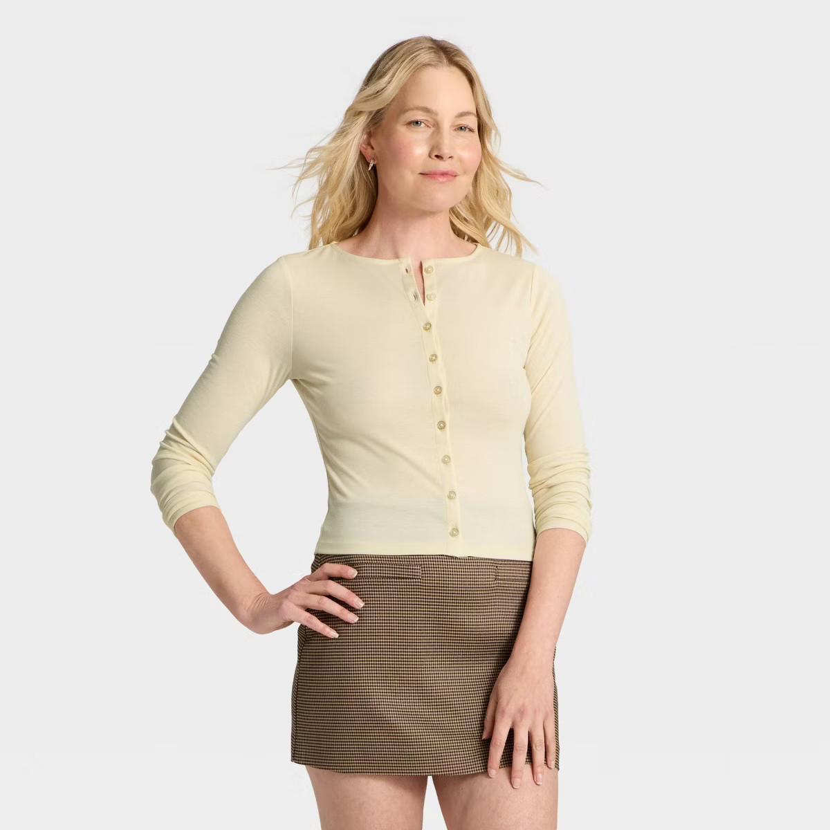 Women's Long Sleeve Knit Cardigan - A New Day™ | Target