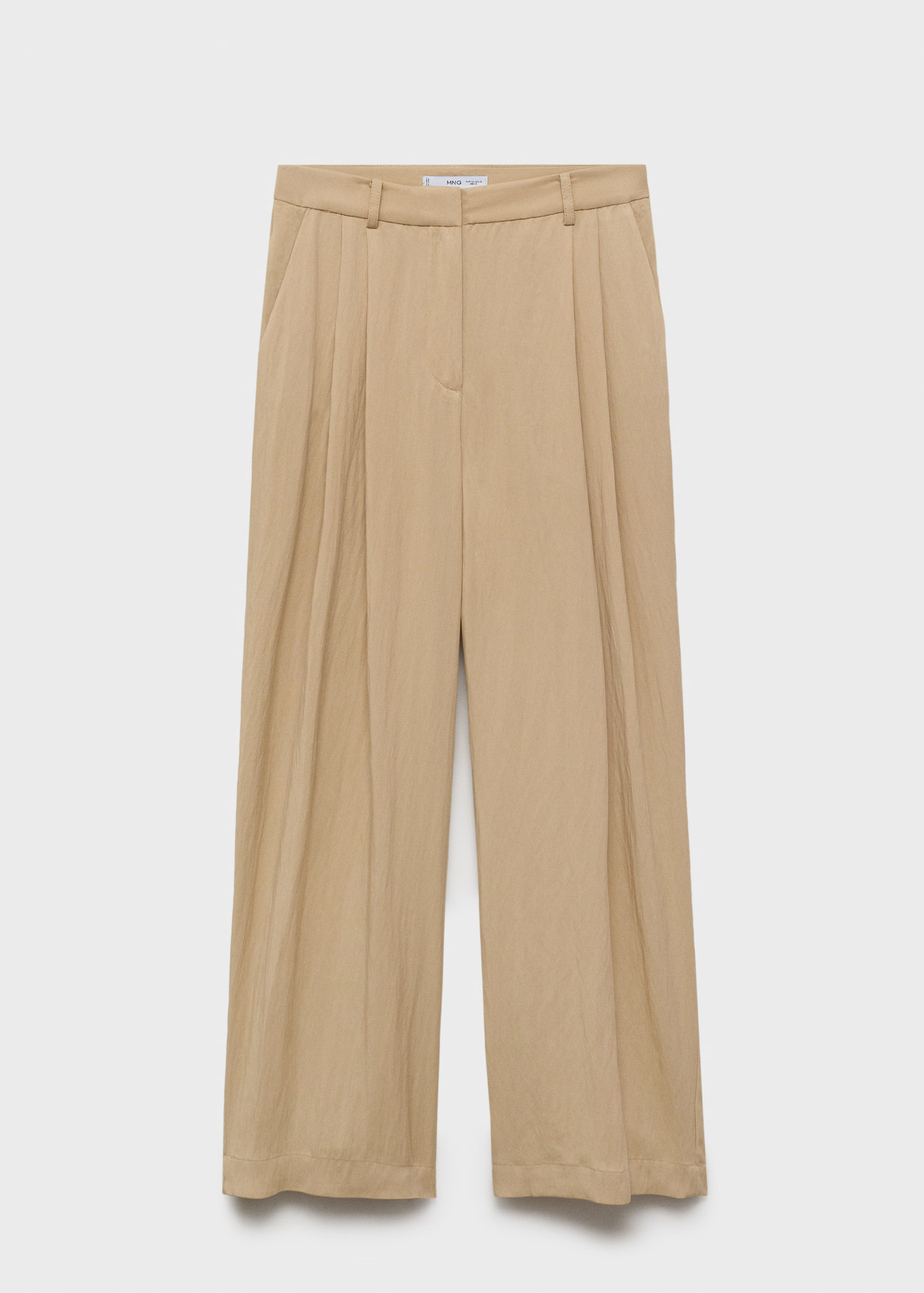 Straight mid-rise suit trousers - Women | MANGO United Kingdom | MANGO (UK)