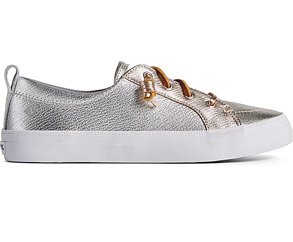 Women's Crest Vibe Metallic Leather Sneaker | Sperry (US)