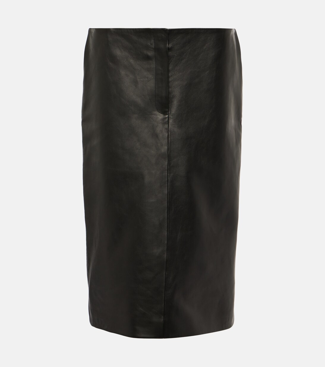 Leather midi skirt | Mytheresa (INTL)