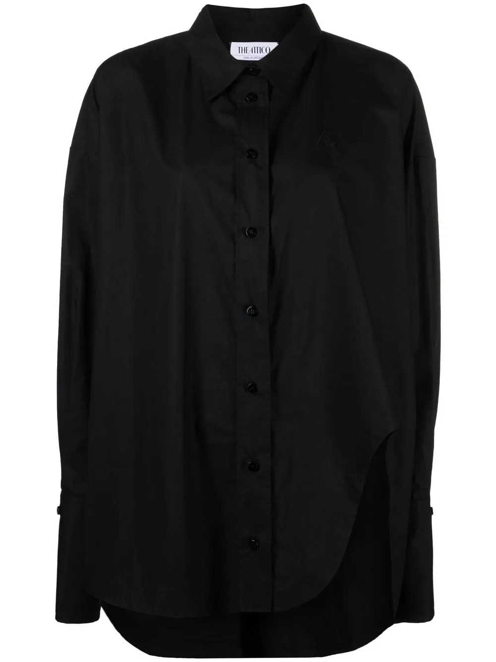 The Attico Diana Asymmetric button-up Shirt - Farfetch | Farfetch Global