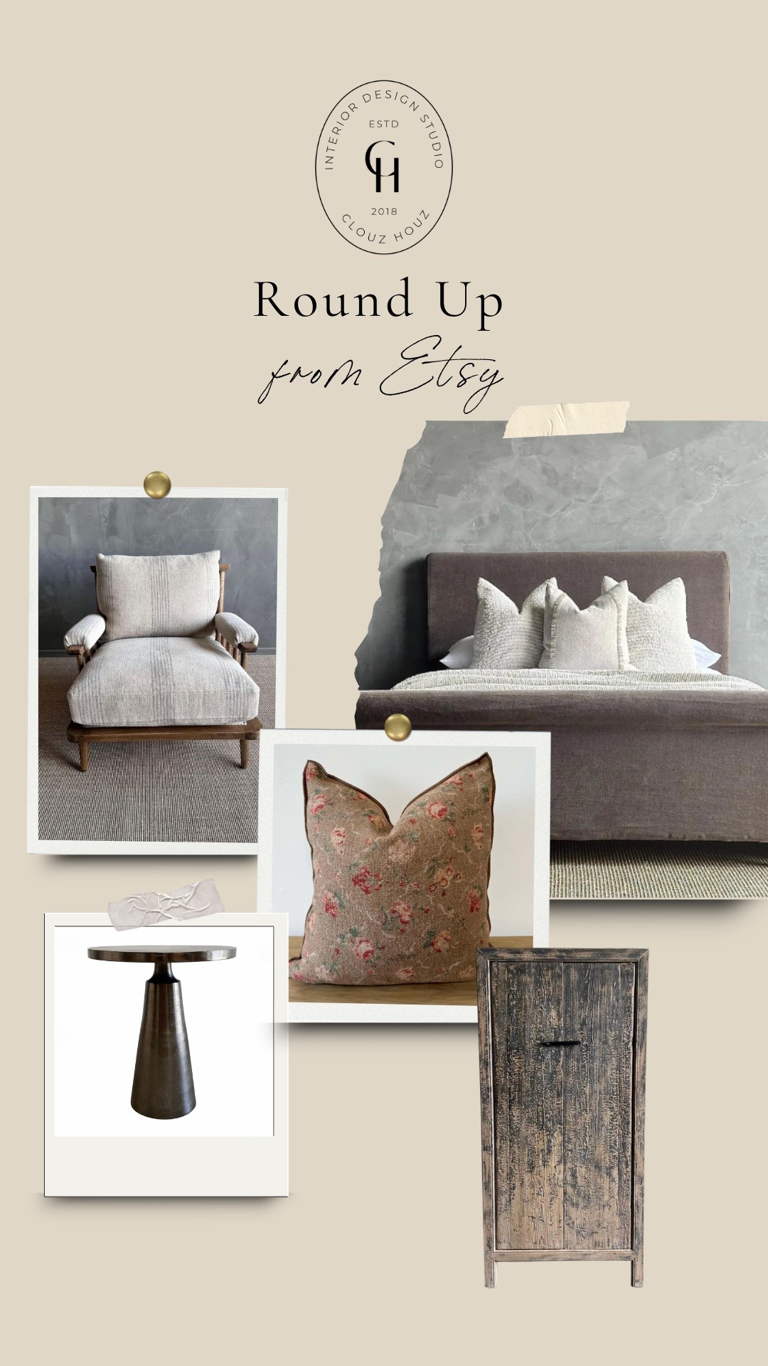 Etsy find of the week: the coolest curated shop Bloom Home Inc., sells a collection of antiques and custom furnishing. So many neutral options but they also do fun pops of color and pattern!

#LTKHome #LTKStyleTip