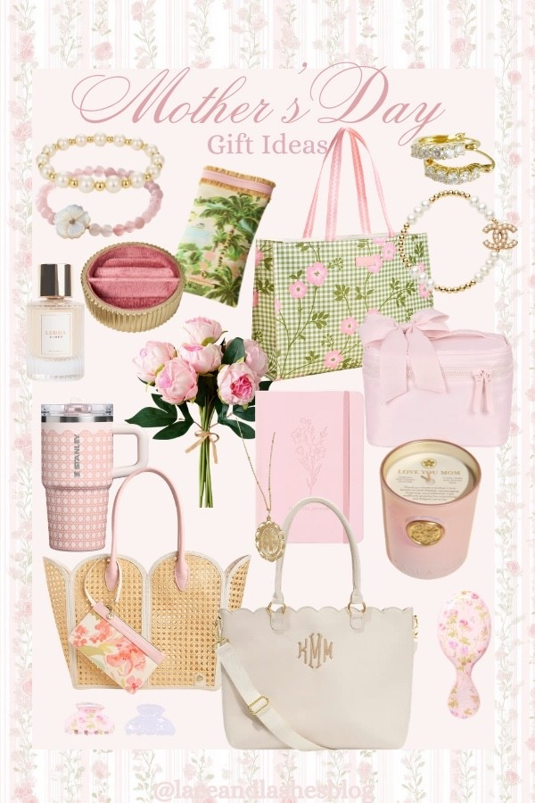 Mother’s Day Gift ideas
Gifts for Mom
Gingham & scalloped tote bags
Mother’s Day candle 
bow pouch
￼￼

#LTKMothersDay #LTKBeauty #LTKSaleAlert