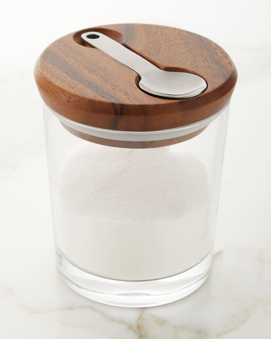 Nambe Cooper Canister with Scoop | Neiman Marcus