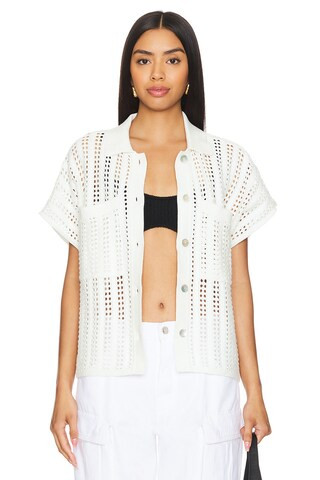 Lola Top in Ecru | Revolve Clothing (Global)