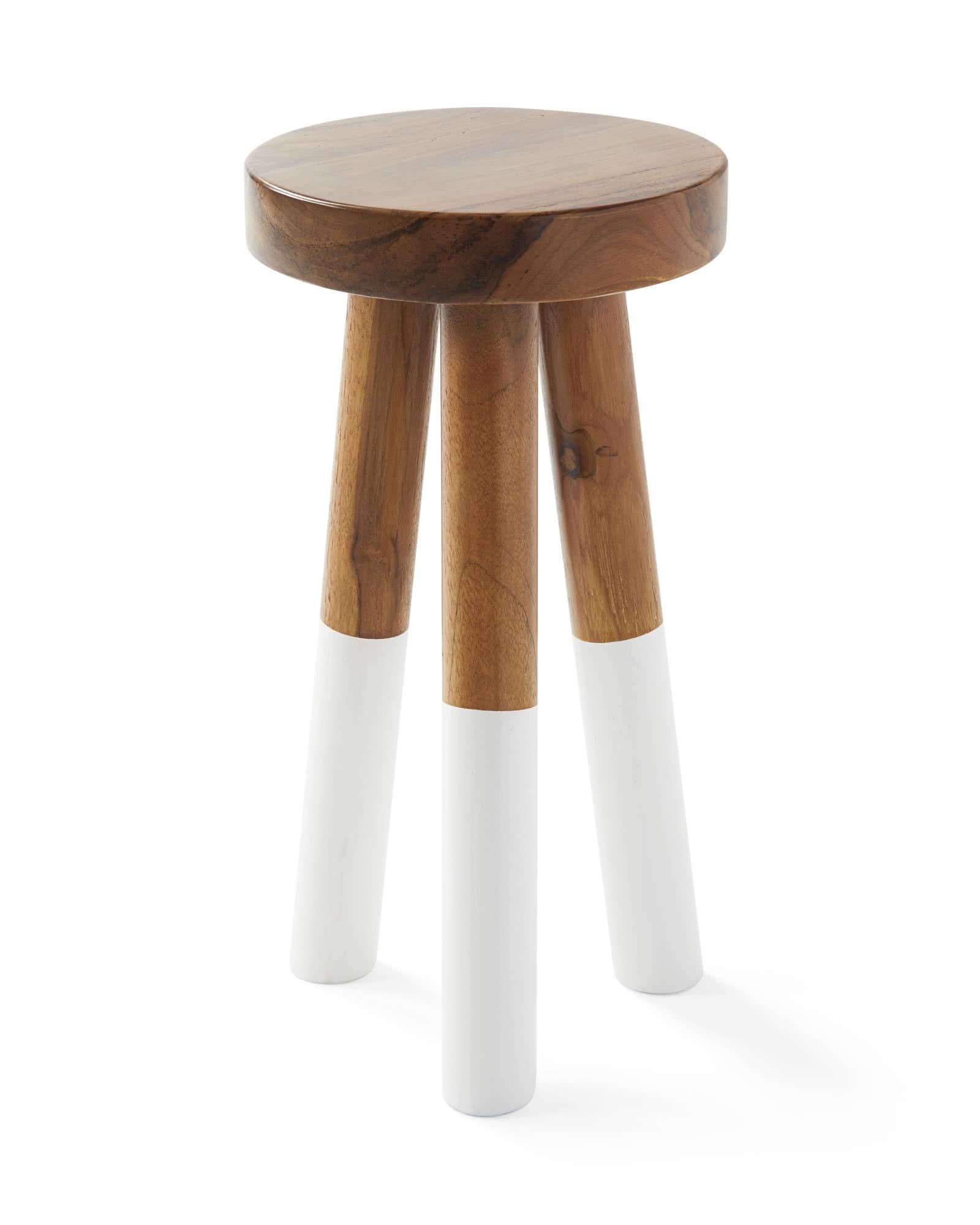 Dip-Dyed Stools | Serena and Lily