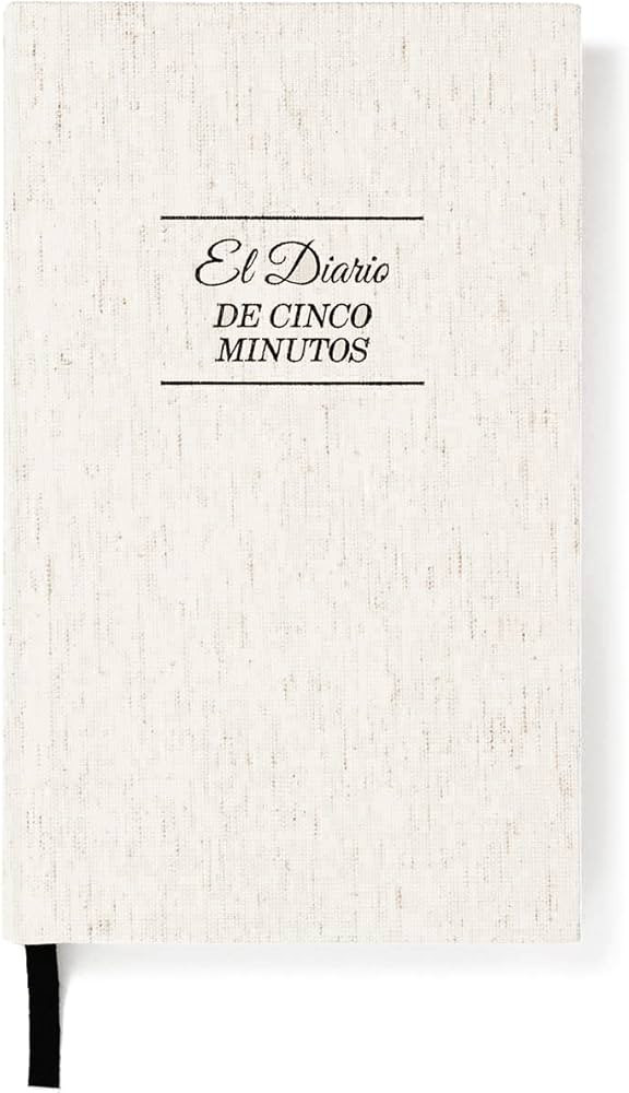 Spanish Five Minute Journal, Original Daily Gratitude Journal, Reflection & Manifestation Journal... | Amazon (US)