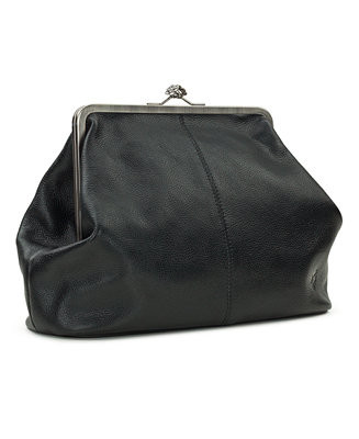 Vivienne Large Leather Kisslock Frame Crossbody Bag | Macy's