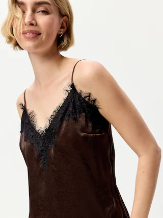 Asymmetrical Lace-Trim Cami Top | Old Navy (US)