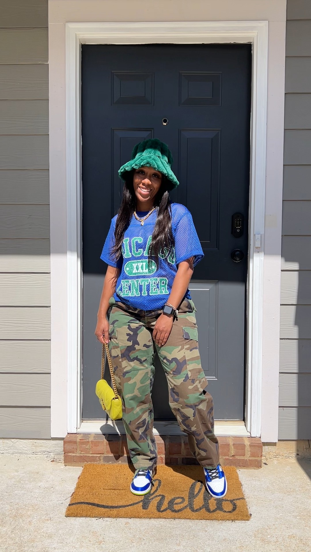 Styling my camo pants with a mesh jersey shirtt

#LTKStyleTip #LTKFestival #LTKPetite