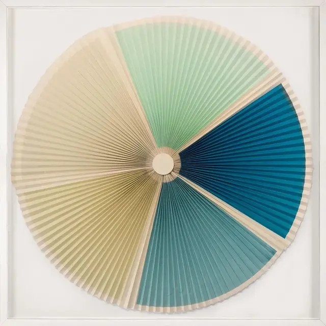 Folded Dreams 4, Framed Artwork | Chairish