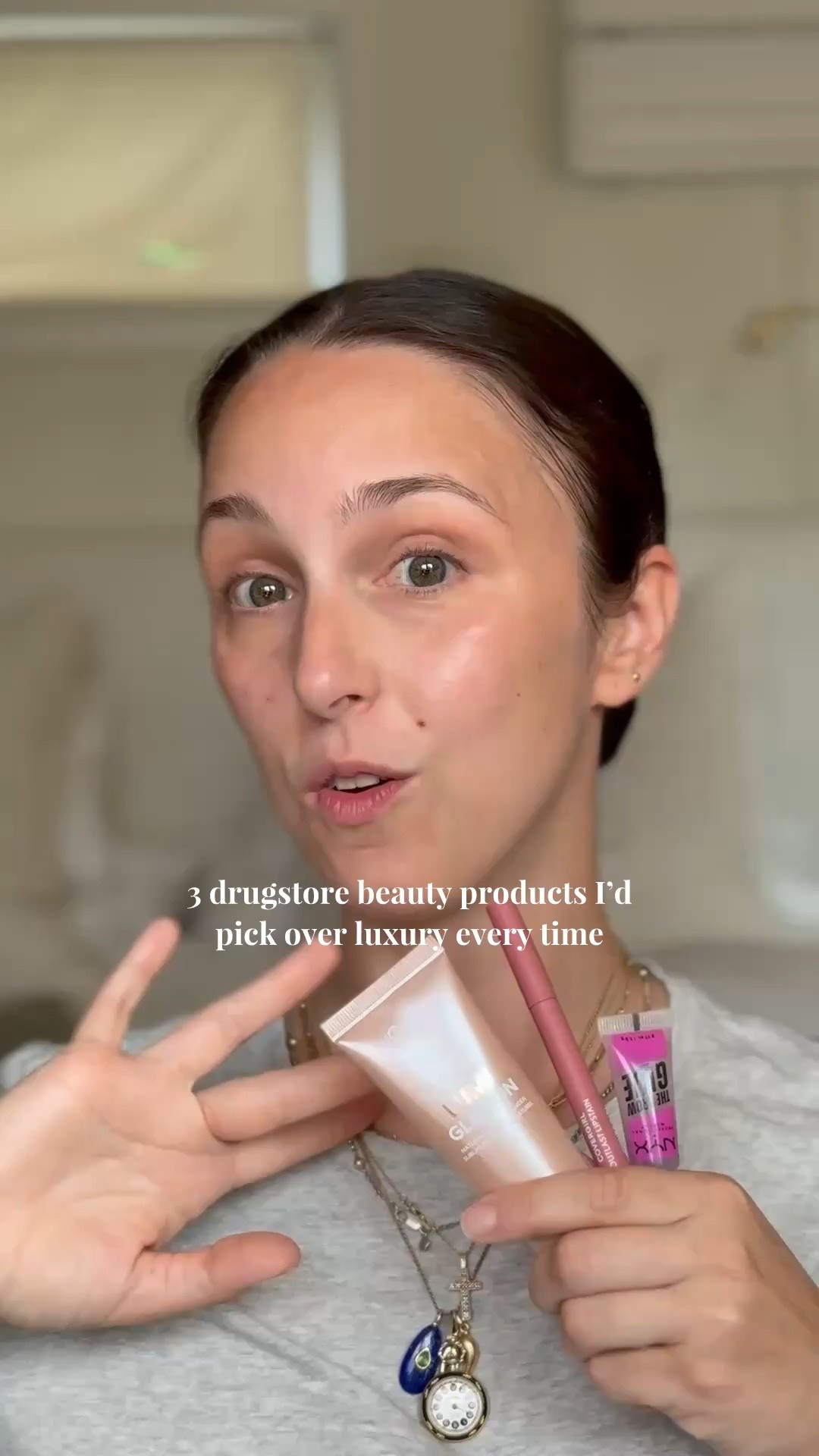 3 drugstore products that are better than the luxury ones ✨ L’Oréal limit glowtion shade 902, NYX brow glue clear, and CoverGirl lip stain in sugey girl 

#LTKBeauty