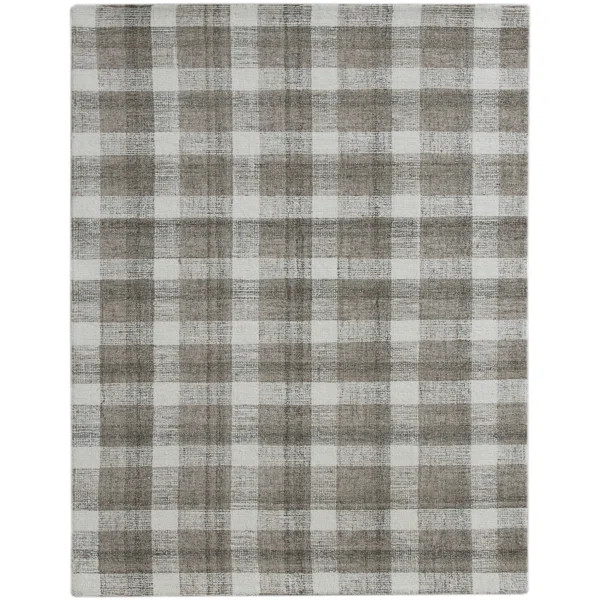 Ashleigh Handmade Tufted Wool Beige Rug | Wayfair North America