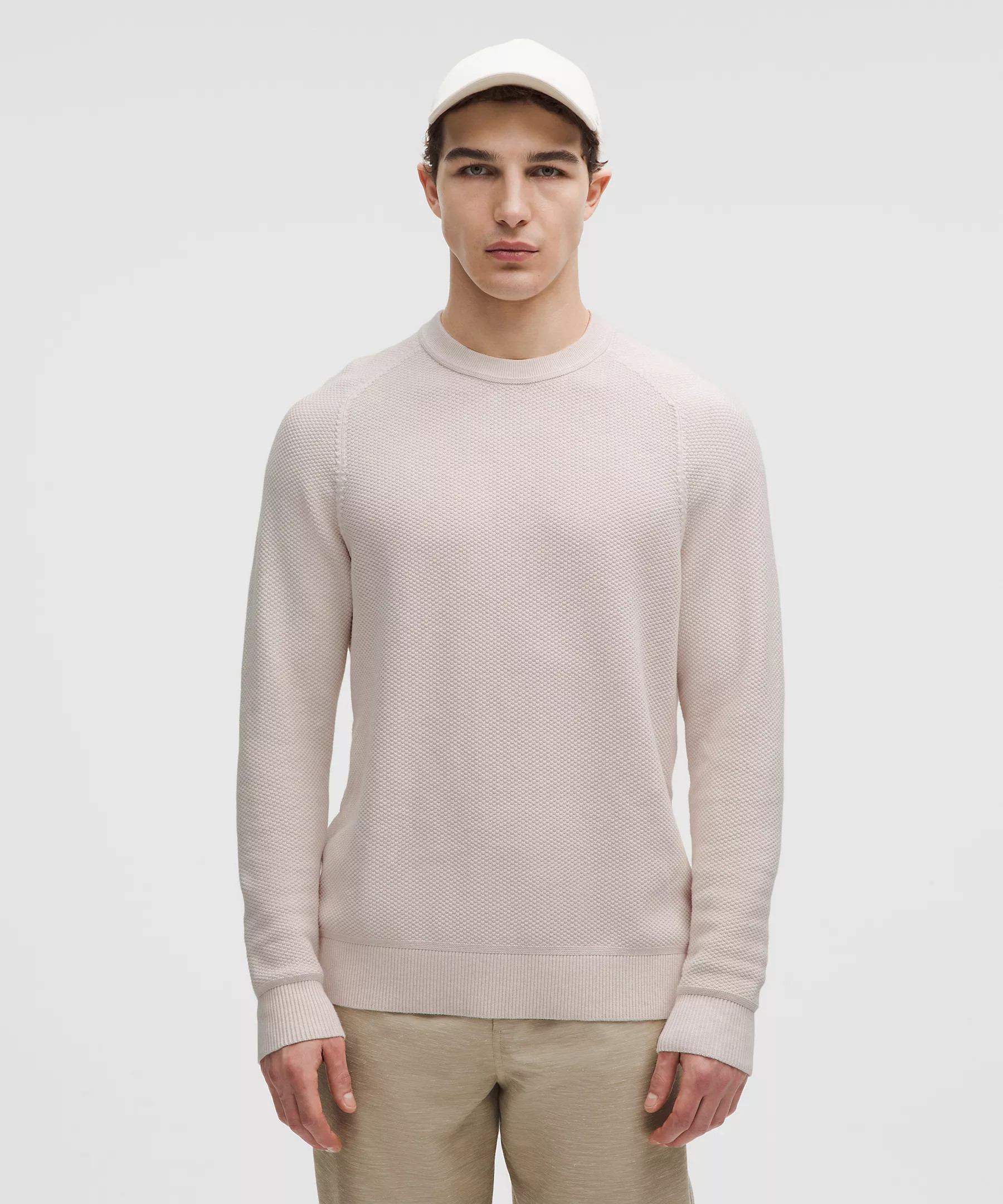 Textured Knit Crewneck Sweater | Men's Hoodies & Sweatshirts | lululemon | Lululemon (US)