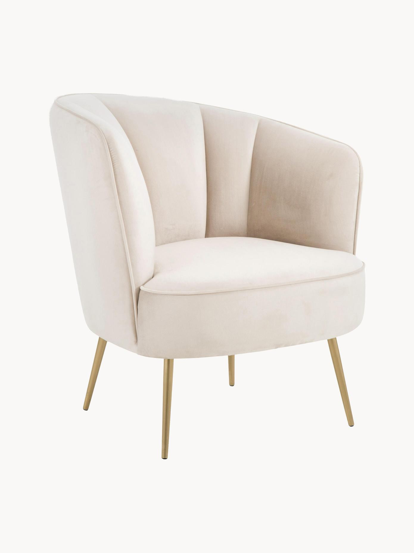 Sillón cóctel de terciopelo Louise | Westwing EU