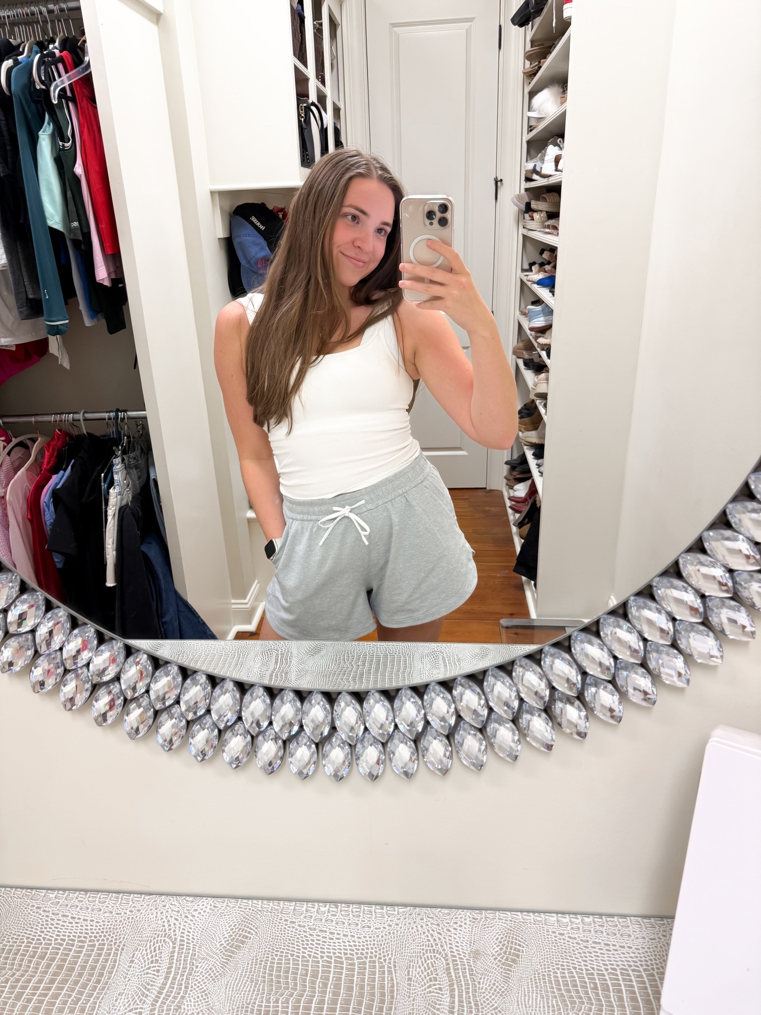 casual Sunday!! 

tank (size 6)
shorts (size small)

#LTKActive #LTKHome