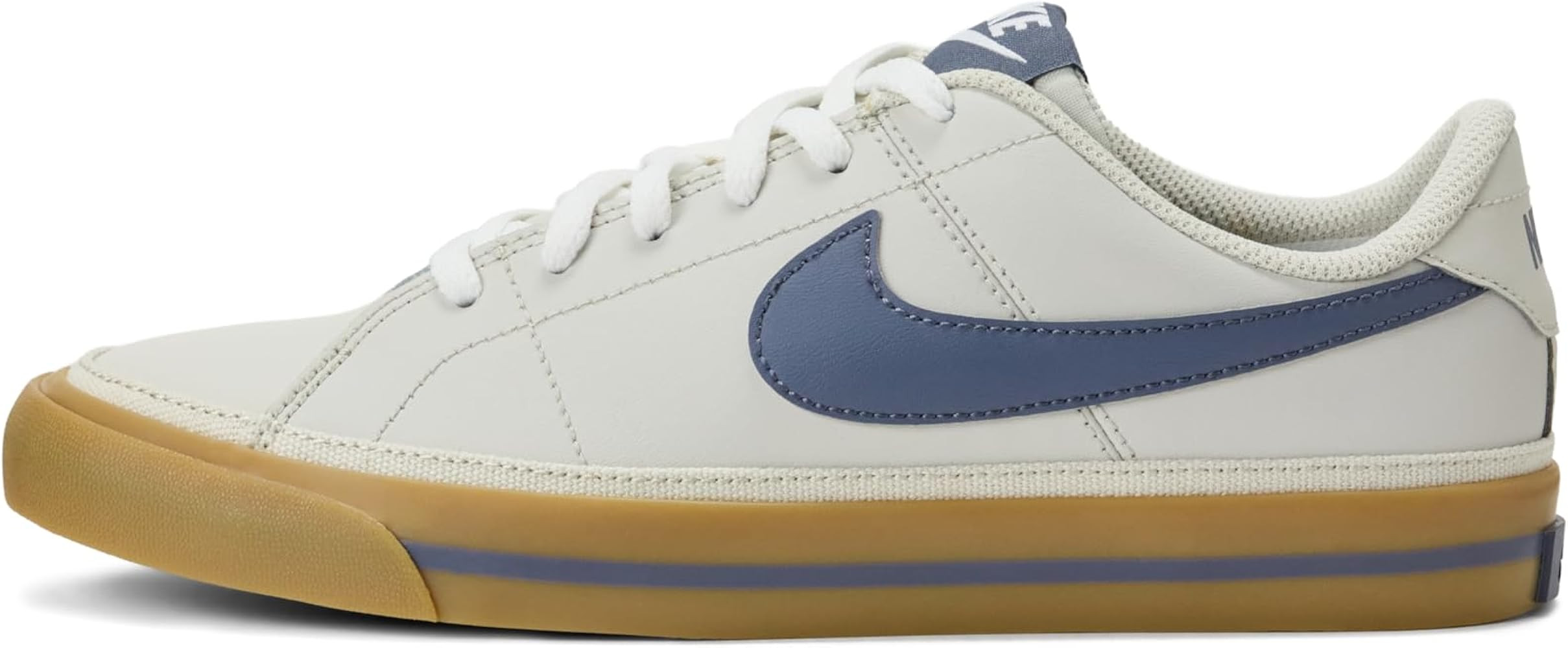 Amazon.com | Nike Unisex Kids Court Legacy, Light Bone/Light Carbon/Gum Light Brown, 4.5Y | Sneak... | Amazon (US)