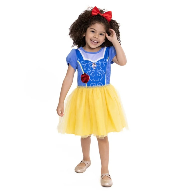 Disney Princess Girls Snow White Cosplay Dress, Sizes 4-16 | Walmart (US)