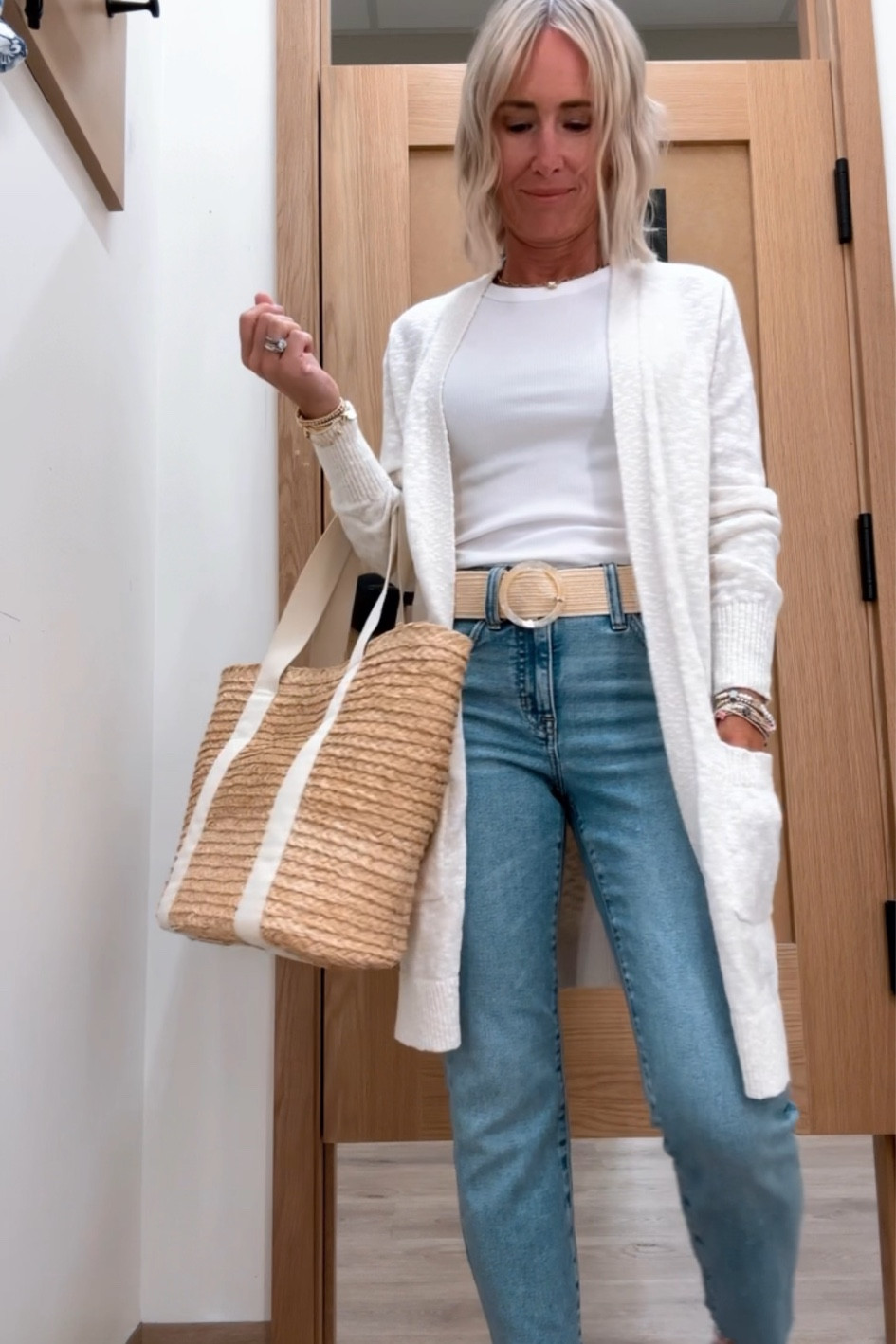 On major sale!
Save with code SAVE60
Cardigan was $119 now $28
I did my true size xs
Summer outfit 

#LTKOver40 #LTKFindsUnder50 #LTKSaleAlert