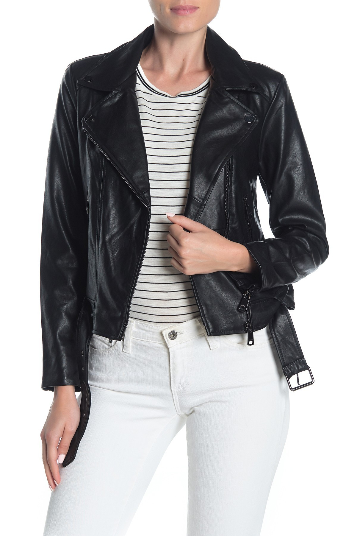 Faux Leather Moto Jacket | Nordstrom Rack