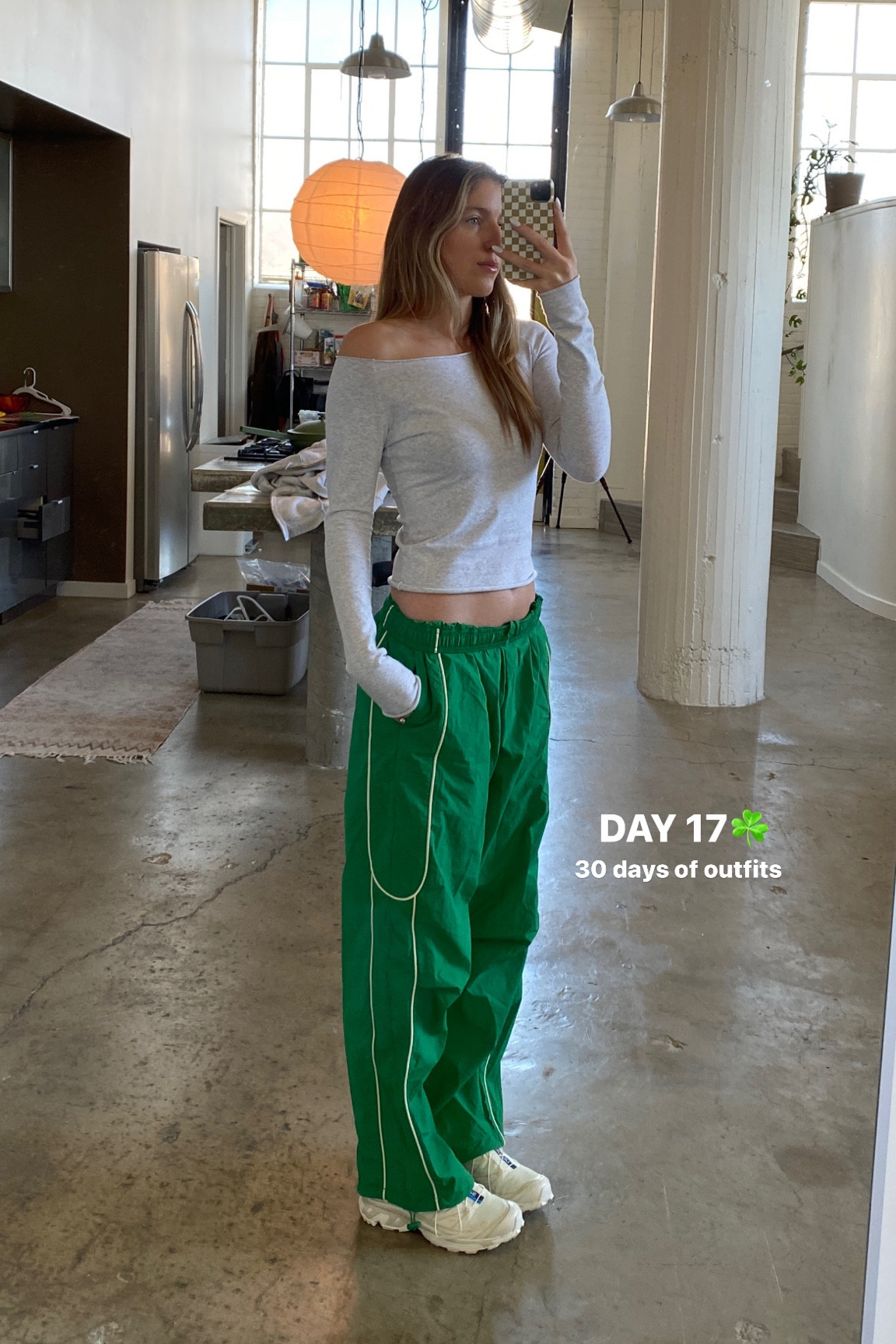 Top: brandy Melville
Pants: wearing a large and have them rolled once
Shoes are the color Vanilla Ice

#LTKfindsunder50 #LTKshoecrush #LTKfindsunder100