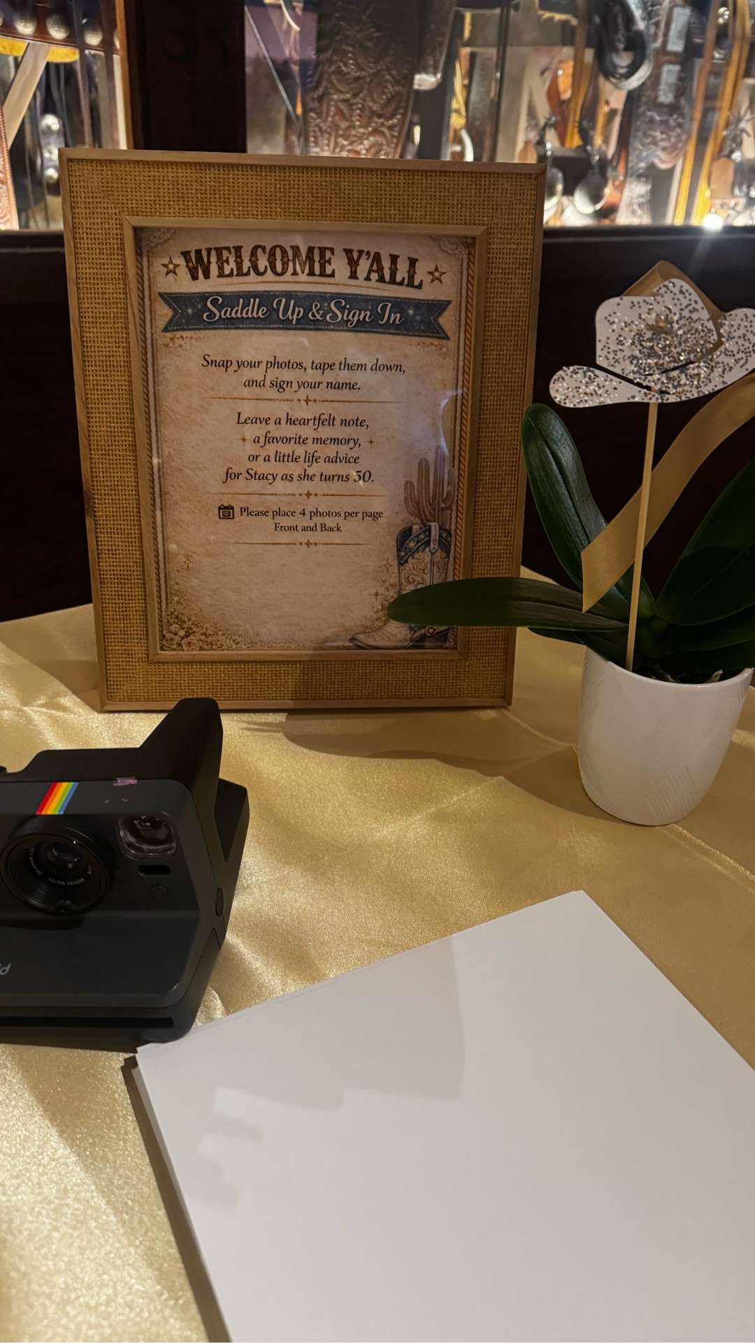 Welcome table, snap a Polaroid and make a sign in book ❤️

#LTKmomlife #LTKdayinmylife #LTKWedding