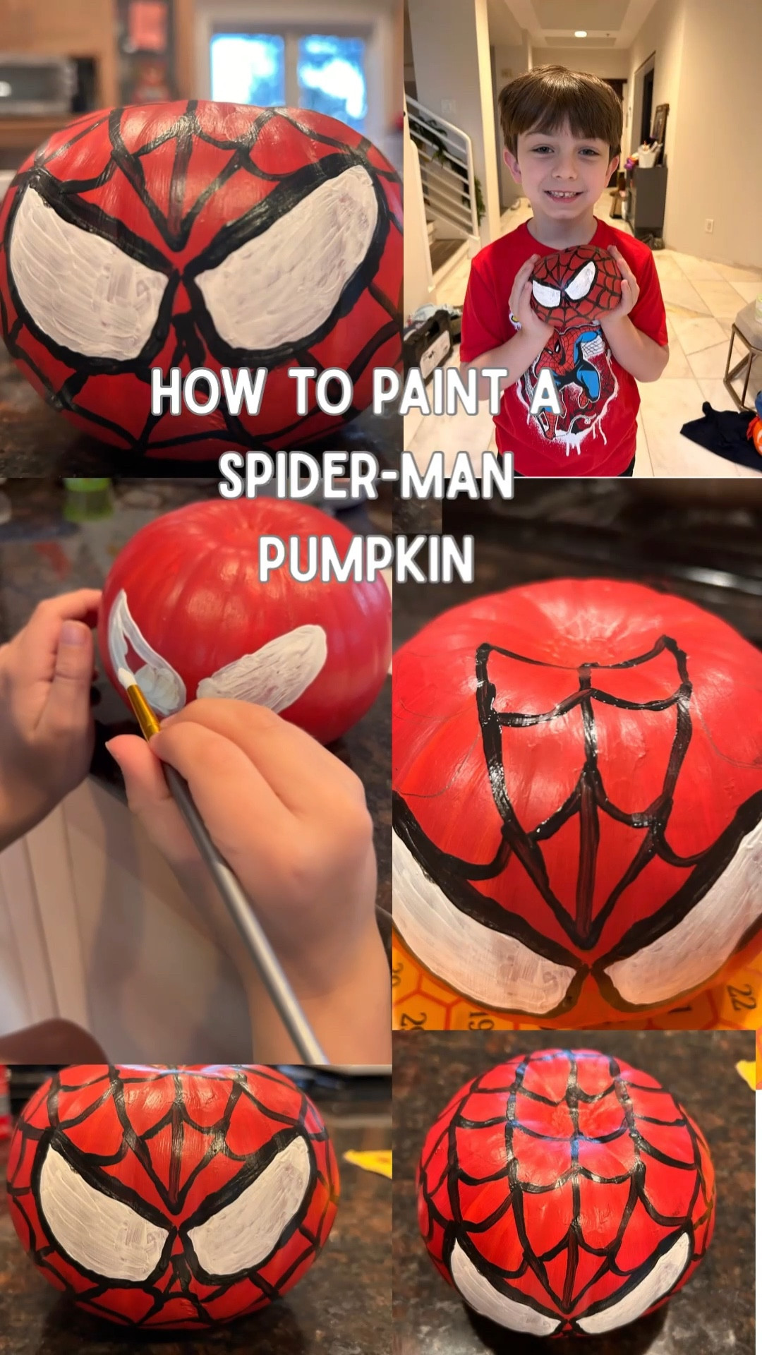 Feeling crafty? Use your spidey senses and make this easy painted Spider-Man pumpkin using acrylic paints. You can use a craft pumpkin or a real one! 

#LTKHoliday #LTKHalloween #LTKSeasonal