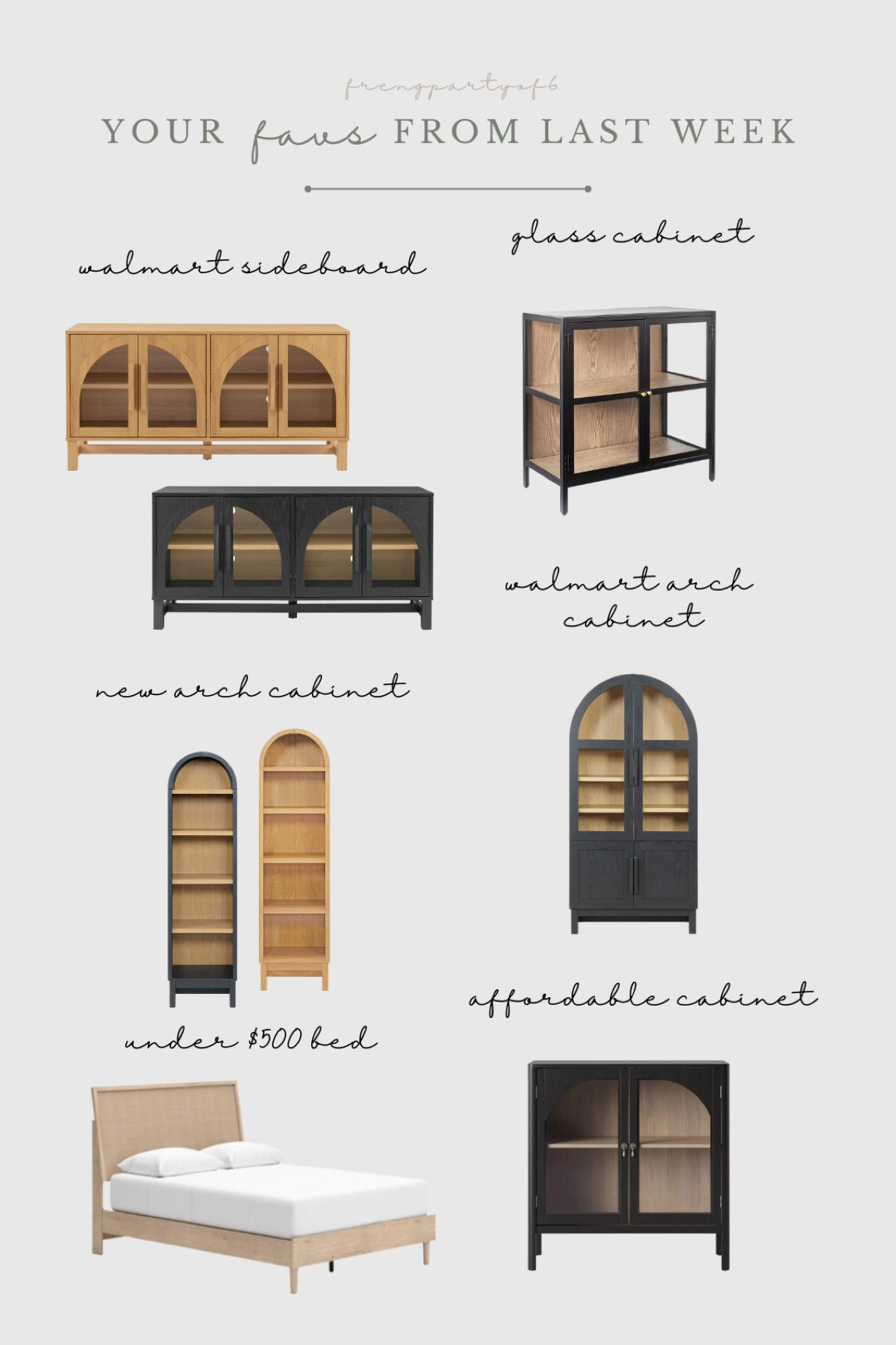 Your favs and top sellers from last week! The affordable Walmart furniture is back in stock!

#LTKSaleAlert #LTKHome