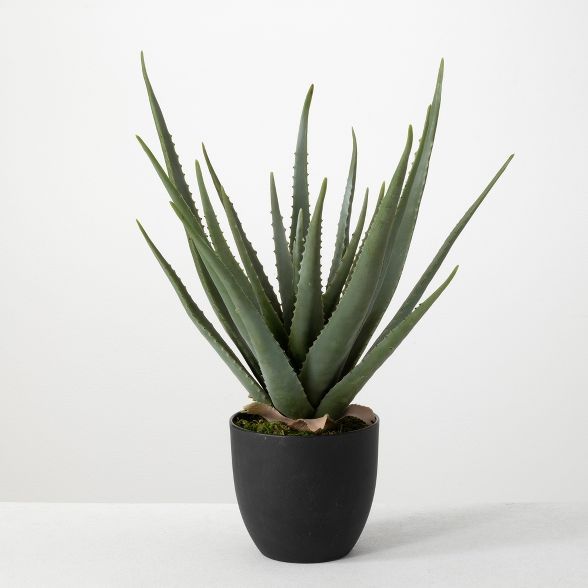 Sullivans Artificial Potted Aloe 24"H Green | Target