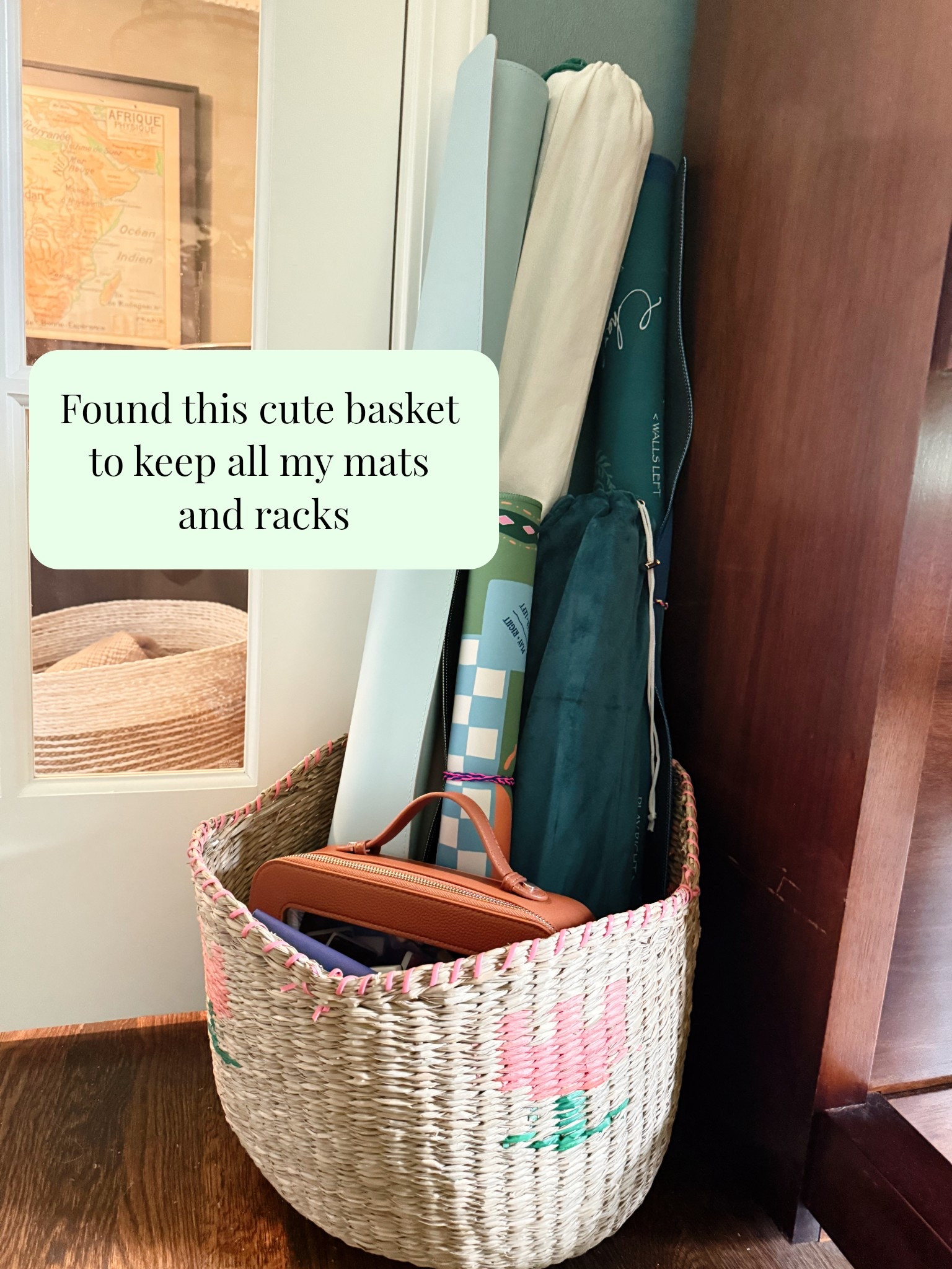 Found this cute basket to store all my mahjong mats and racks in and keep my dining room tidy-ish. Even fits a bag of tiles! #mahjong

#LTKdayinmylife #LTKOver40 #LTKHome