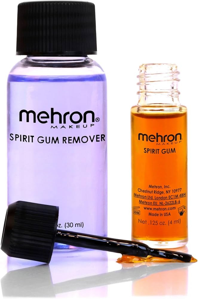 Mehron Makeup Spirit Gum & Remover Combo Kit | Spirit Gum Adhesive and Remover | Professional Cos... | Amazon (US)