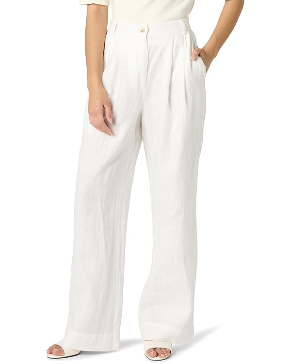 The Drop Women's Amalia Relaxed Pleated Trousers | Amazon (US)