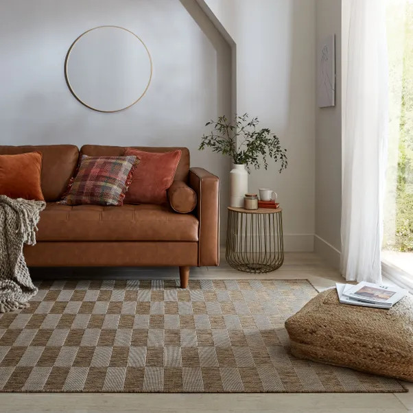 Checkerboard Indoor Outdoor Rug | Dunelm (migrated)