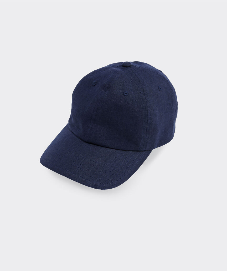 Linen Baseball Hat | vineyard vines