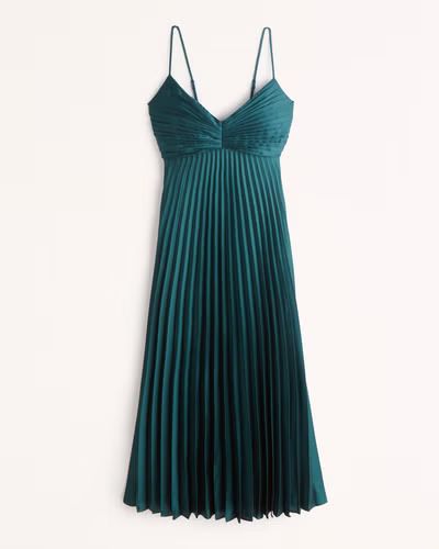 Women's Pleated Maxi Dress | Women's Dresses & Jumpsuits | Abercrombie.com | Abercrombie & Fitch (US)