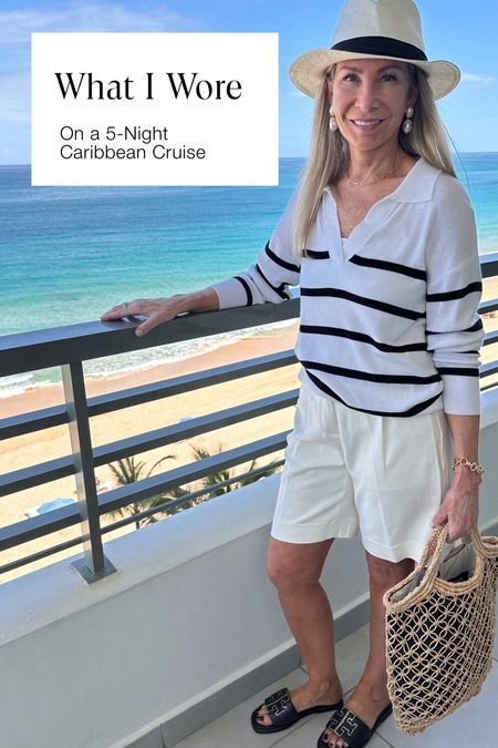 Everything I wore on a 5-night cruise to the Caribbean 🚢 including this outfit to board in style. 

#LTKtravel #LTKover40 #LTKstyletip