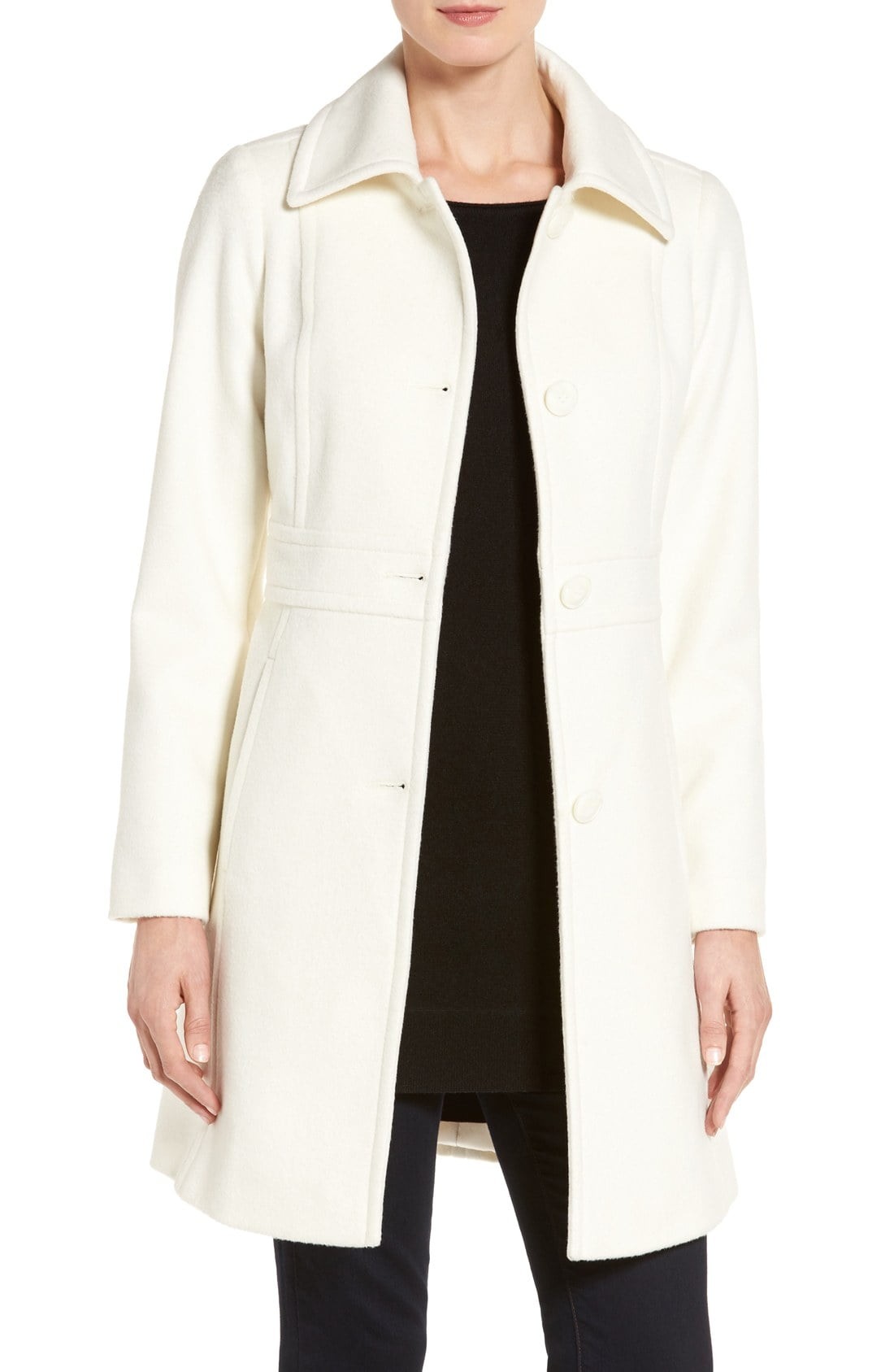 Wool Blend Walking Coat | Nordstrom