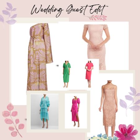 Shop the best wedding guest dresses here. Be the best dressed guest wearing any of these flattering dresses perfect for those upcoming wedding, #weddinguedtdress #weddingguest #flatteringdresses 

#LTKstyletip #LTKwedding #LTKsalealert