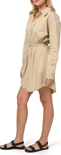 Gia Long Sleeve Shirtdress | Nordstrom