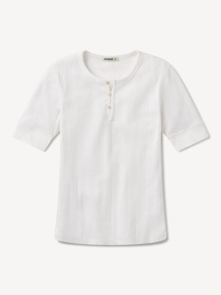 Heirloom Rib Base Henley | Buck Mason