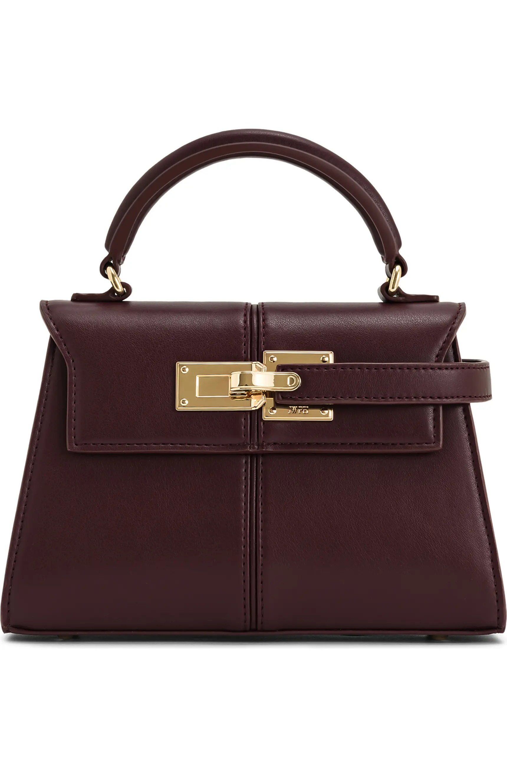 Elise Faux Leather Top Handle Bag | Nordstrom