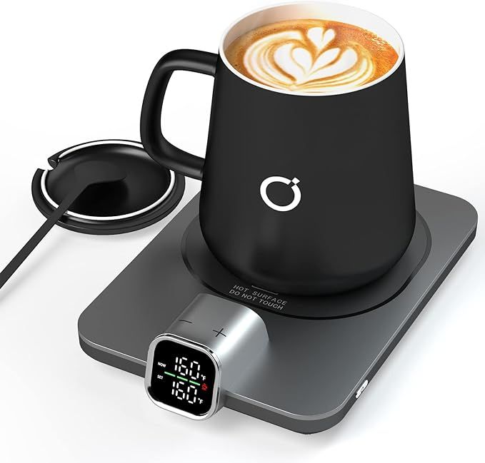ikago Smart Mug Warmer & Mug Set - Upgraded Coffee Warmer, 1°F Precise Temperature Control Mug W... | Amazon (US)