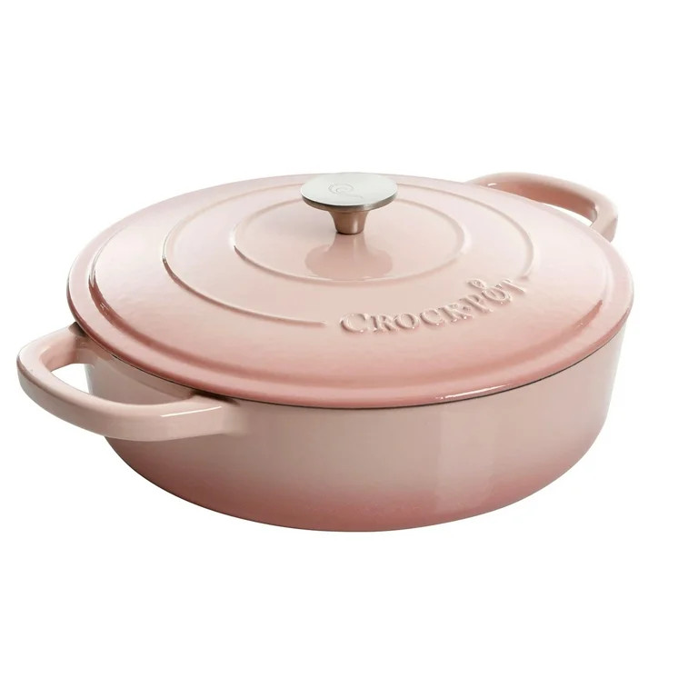 Crock Pot Artisan 5-Quart Braiser - Pink | Walmart (US)