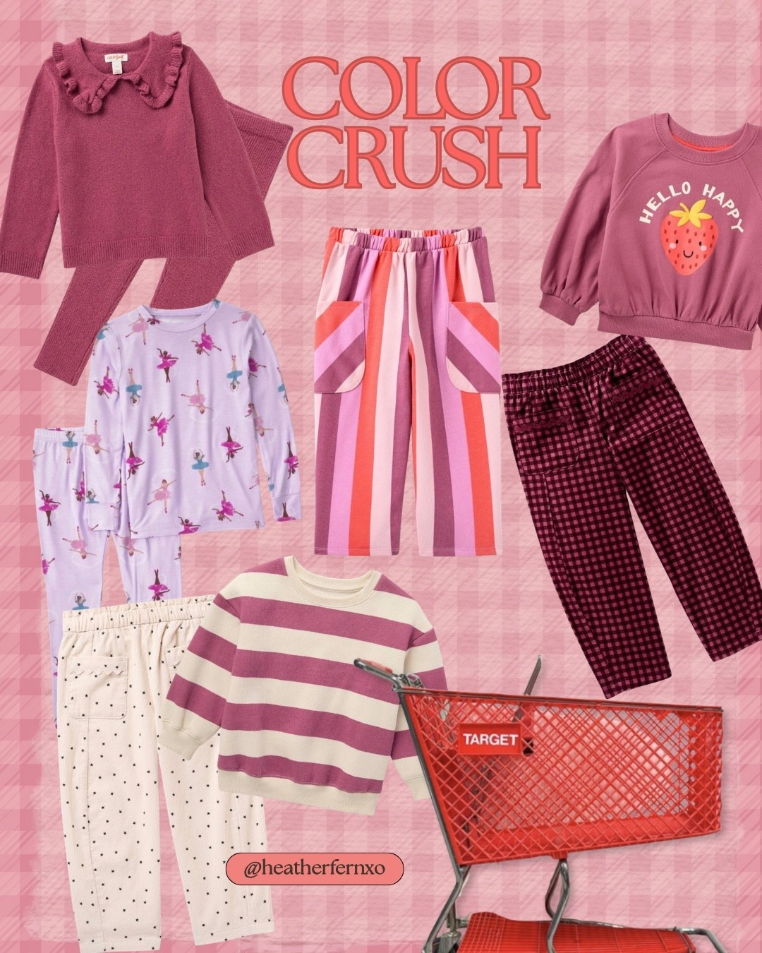 COLOR CRUSH 💜💜💜
@target

#outfit #sets #sweatshirt 
#kids #toddler #girl