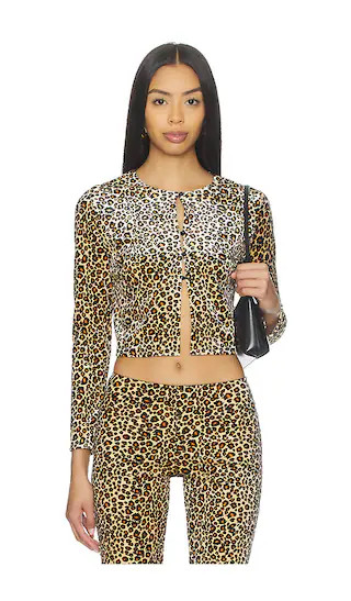 Classic Cardigan in Leopard | Revolve Clothing (Global)